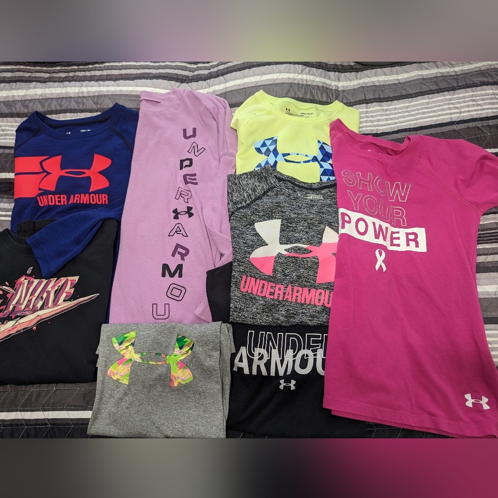 Girls Medium shirt bundle